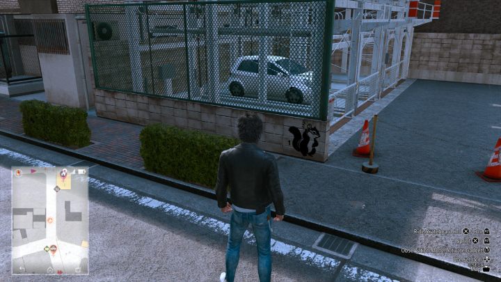 The 28th image is located on Central Street - Lost Judgment: Squirrel search Commercial District - all squirrels, map - Ijincho - Lost Judgment Guide