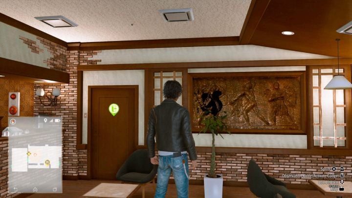 The 53rd image is located at the Cafe Alps restaurant - Lost Judgment: Squirrel search Showa Street - all squirrels, map - Kamurocho - Lost Judgment Guide