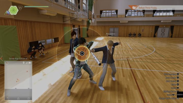 Head to the gym and talk to the girl - Lost Judgment: Chapter 2 Vicious Cycle - walkthrough - Main storyline walkthrough - Lost Judgment game guide