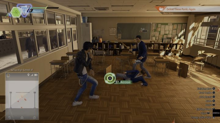 Go to the markers on the map to find the student - Lost Judgment: Chapter 2 Vicious Cycle - walkthrough - Main storyline walkthrough - Lost Judgment game guide
