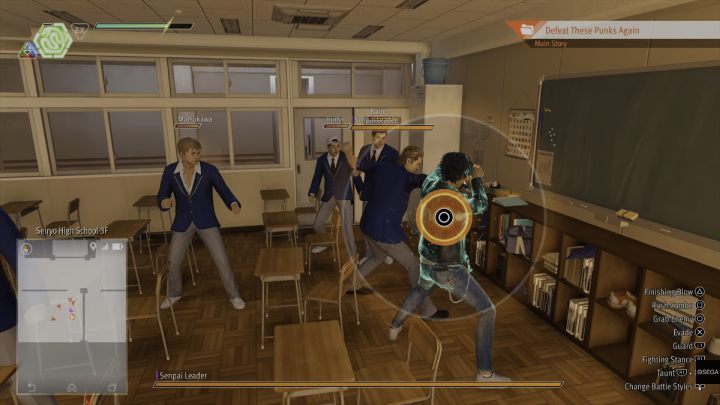 When a fight starts, immediately take the strongest opponent's weapon and then deal with the rest of enemies - Lost Judgment: Chapter 2 Vicious Cycle - walkthrough - Main storyline walkthrough - Lost Judgment game guide