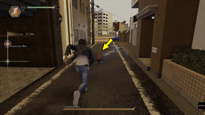 Once you're done talking to the police, a chase will start - Lost Judgment: Chapter 4 Red Knife - walkthrough - Main storyline walkthrough - Lost Judgment game guide