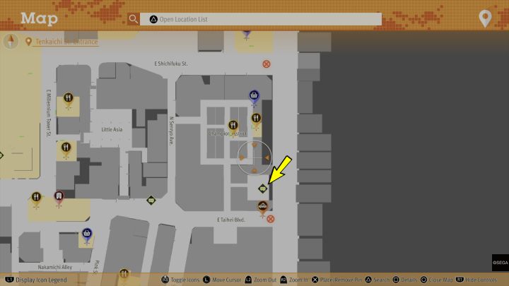 Go to the Champion District in Kamurocho and eavesdrop on a conversation between a man and a woman - Lost Judgment: The Invisible Burglar - walkthrough - Side Cases - Lost Judgment Guide