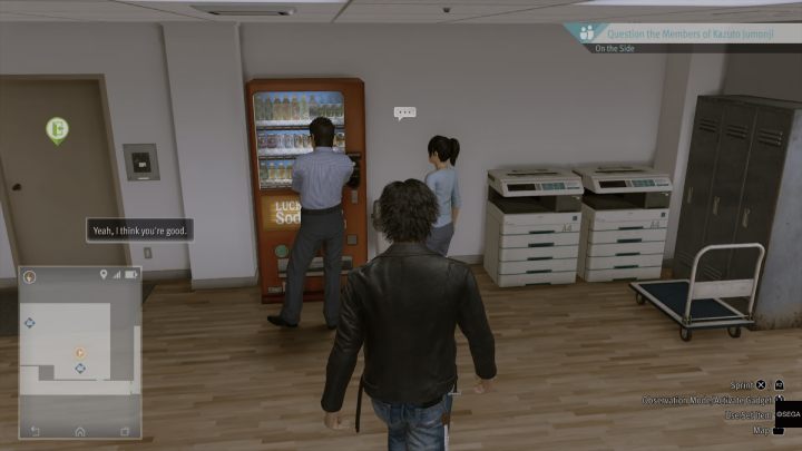 Talk to all the office workesrs and go to the roof of the building - Lost Judgment: The Chaos of the Masked Writer - Side Cases - Lost Judgment Guide