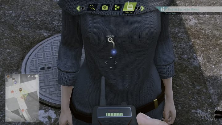 Then investigate the signal coming from the woman's pocket - Lost Judgment: Dastardly Detective, From the Pit of Despair - walkthrough - Side Cases - Lost Judgment Guide