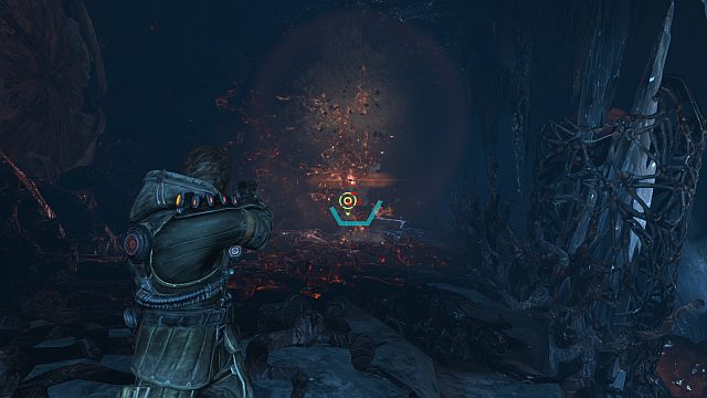 Eventually, you will reach a spot with a station with the T-energy (the screenshot) - Mission 1: Save Laroche - Walkthrough - Lost Planet 3 - Game Guide and Walkthrough