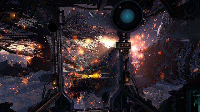 It is a lot of fun to cut up the giant crab with the drill. - Mission 3: Relay station - Walkthrough - Lost Planet 3 - Game Guide and Walkthrough