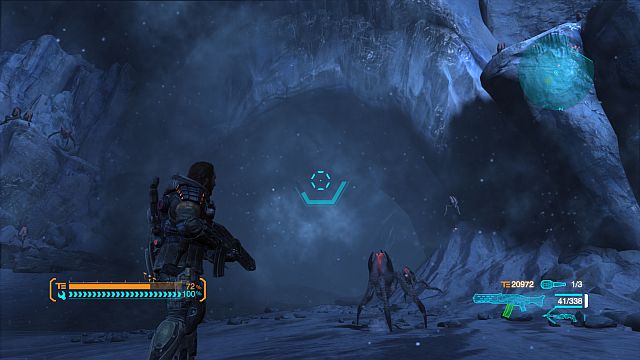 Go in the direction of Bishop's Wake, to the place where you are supposed to set up the rig - Mission 7: readings during storm - Walkthrough - Lost Planet 3 - Game Guide and Walkthrough