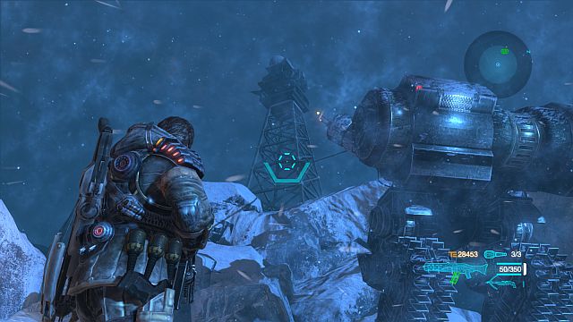 In the eye of the hurricane. - Mission 7: readings during storm - Walkthrough - Lost Planet 3 - Game Guide and Walkthrough