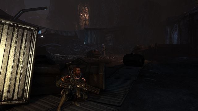 After the successful battle, you will regain control over Jim in the Forgotten Camp - The Final Mission: Stop Isenberg and NEVEC Forces - Walkthrough - Lost Planet 3 - Game Guide and Walkthrough