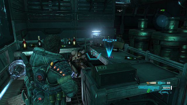 The place where you find the Silver Flask. - Side missions - Lost Planet 3 - Game Guide and Walkthrough