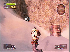 On top of the mountain, just before the boss fight - Target Marks: Mission 4 - Target Marks - Lost Planet: Extreme Condition - Game Guide and Walkthrough