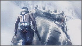 You can't leave your VS now, due to low temperature (now that's a poor argument, Capcom) - if it's destroyed, you go down with it - Mission 6 - Walkthrough - Lost Planet: Extreme Condition - Game Guide and Walkthrough