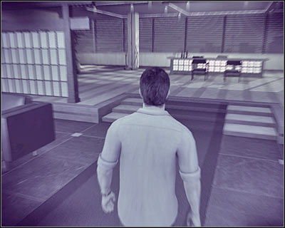 Once you're in a new section of the room, turn left - Worth A Thousand Words I - 1x07 - Worth A Thousand Words - Lost: Via Domus - Game Guide and Walkthrough