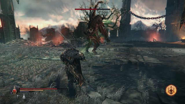 While summoning the Infested, the opponent is defenseless, for a moment and vulnerable to attacks. - The Judge - The Keystone Citadel | Bosses - Bosses - Lords of the Fallen 2014 Game Guide & Walkthrough