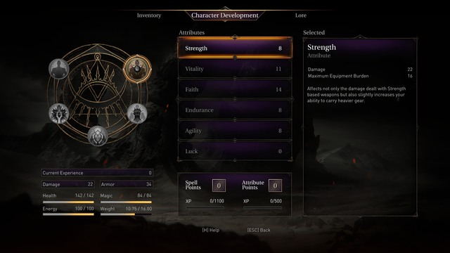 Character development, in the Lords of the Fallen, is based on gathering experience points, for the enemies that you kill, which you then spend on attributes and abilities - How to develop your character? | Hero - Harkyn - Hero - Harkyn - Lords of the Fallen 2014 Game Guide & Walkthrough