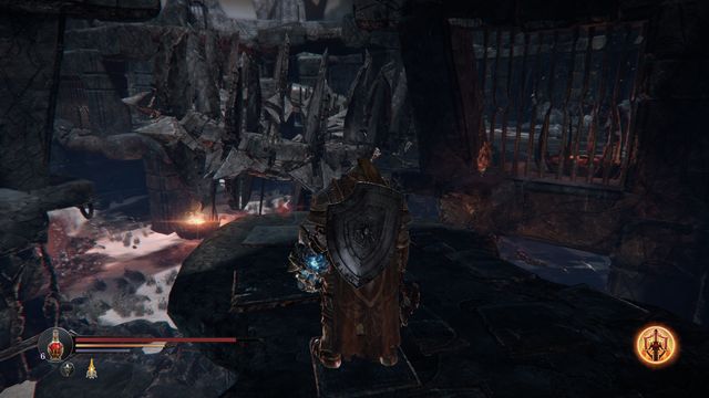 The entrance to the Eastern Antechamber. - Destroy the Gate of Lords to Keystone | The Temple - The Temple - Lords of the Fallen 2014 Game Guide & Walkthrough