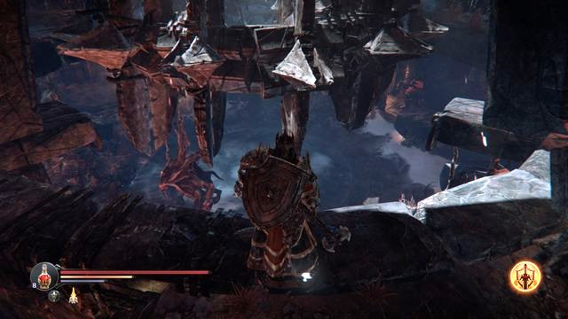 Inside the antechamber, there are several opponents. - Find Antanas and Kaslo at the Monastery Citadel | The Temple - The Temple - Lords of the Fallen 2014 Game Guide & Walkthrough