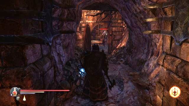 Follow deeper into the corridor. - Find Antanas and Kaslo at the Monastery Citadel | Catacombs - Catacombs - Lords of the Fallen 2014 Game Guide & Walkthrough