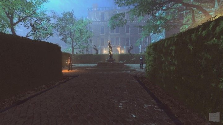 Now there is nothing other left to do but to head to the main entrance of the property - The Yelverton mansion garden | Lust for Darkness Walkthrough - Walkthrough - Lust for Darkness Game Guide