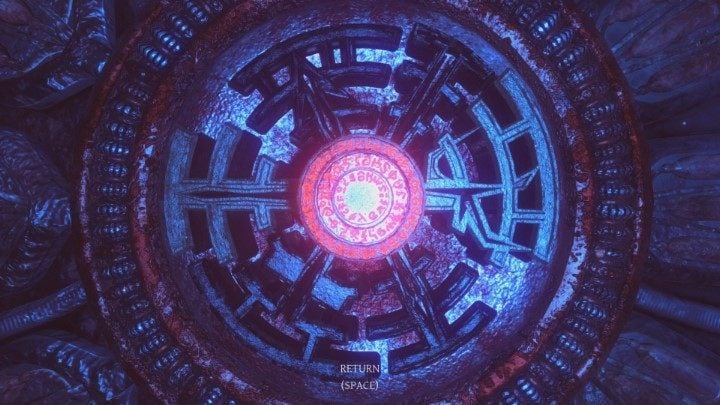 You can move three parts of it - you have to align them as shown above - A mask from another dimension | Lust for Darkness Walkthrough - Walkthrough - Lust for Darkness Game Guide