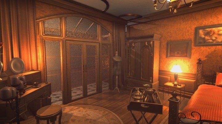 After exiting the room, you will see a woman in a white dress, follow her till you reach Amandas room - The Yelverton mansion | Lust for Darkness Walkthrough - Walkthrough - Lust for Darkness Game Guide