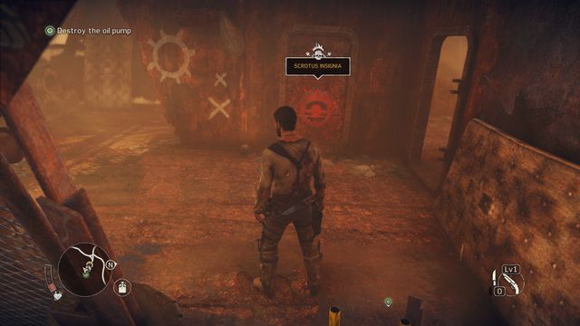 Destroying Insignias is a side objective when taking camps. - Righteous Work | Story missions - Story missions - Mad Max Game Guide
