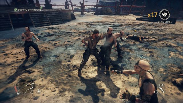 Keeping the fury will allow you to deal stronger hits and to quickly eliminate opponents. - Righteous Work | Story missions - Story missions - Mad Max Game Guide