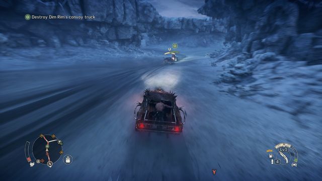 Your first objective is to locate the convoy route and the leaders vehicle. - A Piece Tougher | Story missions - Story missions - Mad Max Game Guide