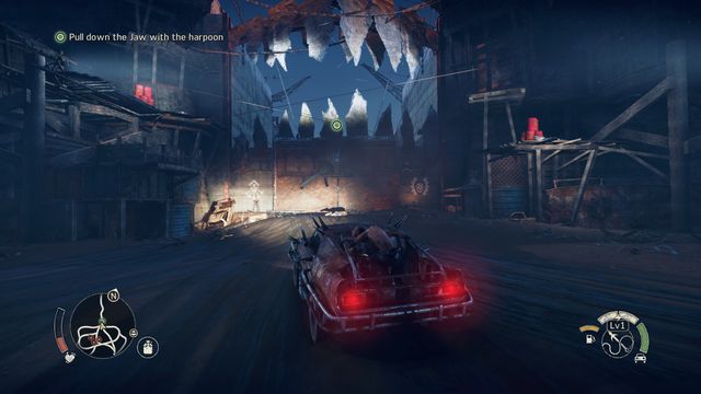 Clear the territory, then destroy the hinges and topple the gate. - Black Magic | Story missions - Story missions - Mad Max Game Guide