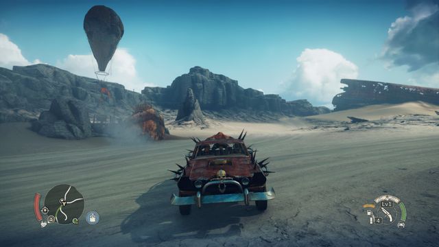 It is always a good idea to use the Vantage outpost whenever you are driving near a balloon. - Vantage outposts | Activities - Activities - Mad Max Game Guide