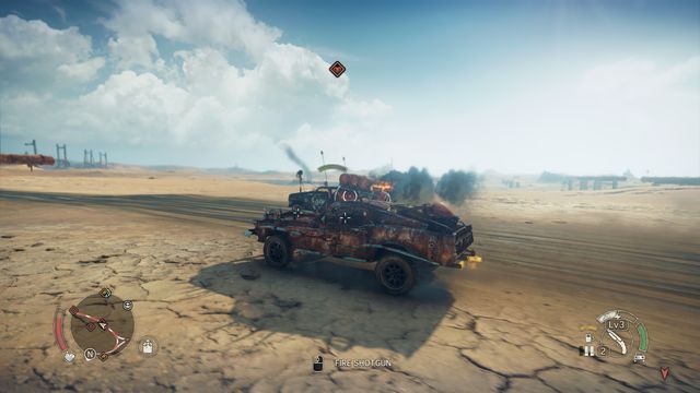Uncovered gas tanks are perfect targets. - Convoys | Activities - Activities - Mad Max Game Guide