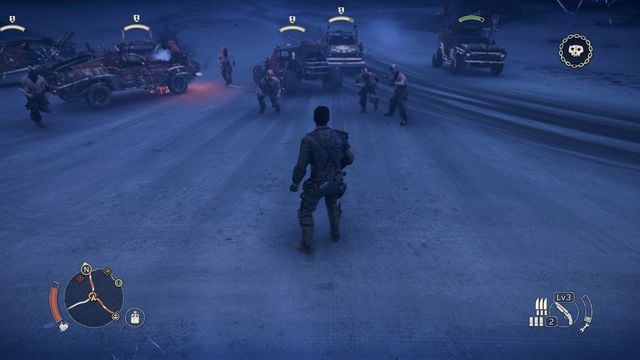 Stopping the convoy and fighting the guards on feet is possible as well - just shoot the tires in leaders vehicle. - Convoys | Activities - Activities - Mad Max Game Guide