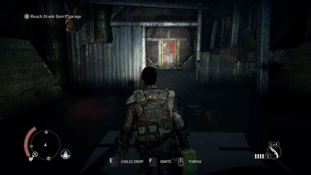 The canister needed for destroying the door can be found at the entrance to the corridor. - The Big Chief | Story missions - Story missions - Mad Max Game Guide