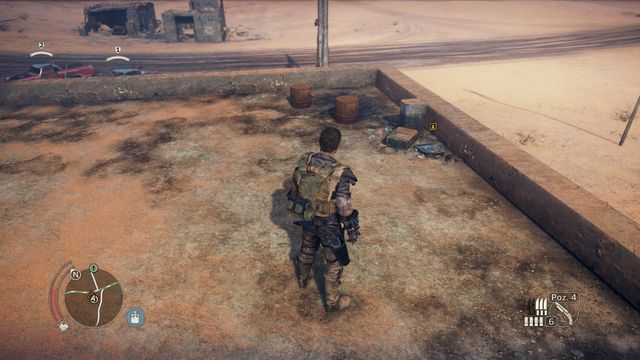 #9 - one of the Scavenging locations (point 1 - History relics - Pink Eyes Territory | Collectibles - Collectibles - Mad Max Game Guide