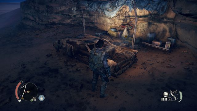 #17 - one of the Scavenging locations (point 1 - History relics - Pink Eyes Territory | Collectibles - Collectibles - Mad Max Game Guide