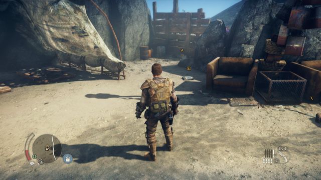 #18 - one of the Scavenging locations (point 1 - History relics - Gutgashs Territory | Collectibles - Collectibles - Mad Max Game Guide