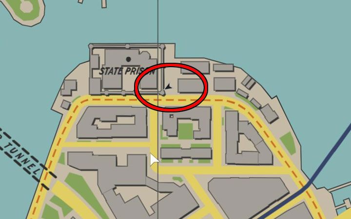 We have marked the spot where you can find this comic book in the screenshot above - it is the eastern end of the area occupied by the old Lost Heaven State Prison in Central Island district - Mafia Definitive Edition: Monthly Gangsters Comics - list and locations - Secrets and finders - Mafia Definitive Edition Guide, Walkthrough
