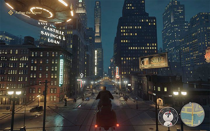 The most important part of the road to the Central Island district is a partially raised drawbridge - Mafia Definitive Edition: Alien Infiltration - Free raid - Mafia Definitive Edition Guide, Walkthrough