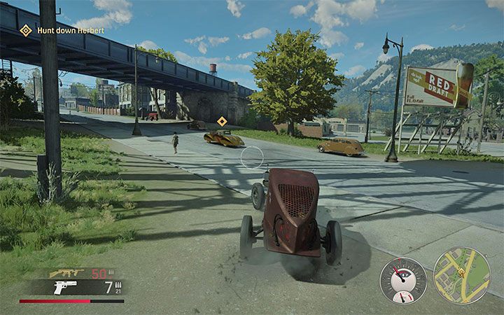 Quickly return to the car and chase Baskerville's vehicle - Mafia Definitive Edition: Curse of the Baskervilles - Free raid - Mafia Definitive Edition Guide, Walkthrough