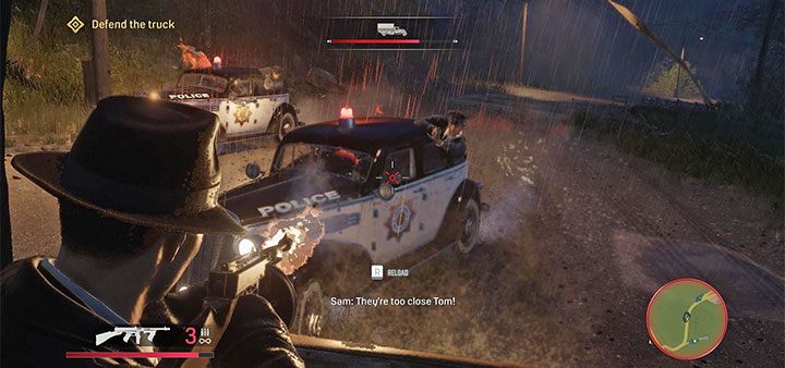 In the early part of a police chase, you have to kill police officers on motorcycles and in cars - Mafia Definitive Edition: Police armored vehicle - how to stop it? - FAQ - Mafia Definitive Edition Guide, Walkthrough
