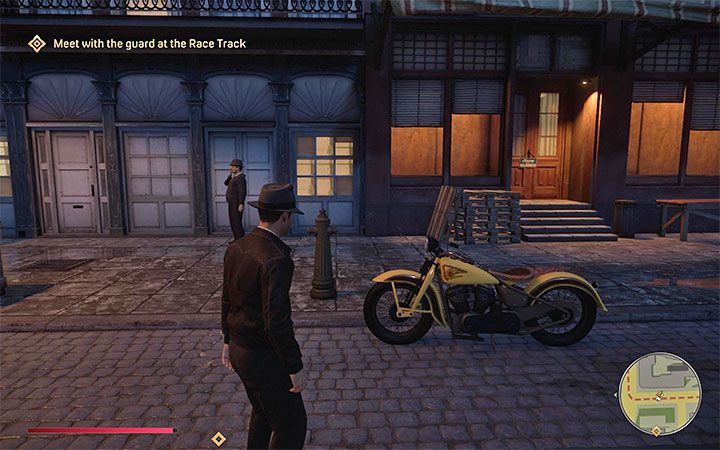 The third option is to steal a parked convertible or motorcycle - Mafia Definitive Edition: Vehicles - how to steal them? - FAQ - Mafia Definitive Edition Guide, Walkthrough