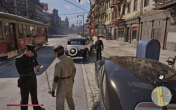 Mafia 1 Remake uses a similar system to the GTA series, using stars to denote the wanted level and the police's "interest" in capturing Tommy - Mafia Definitive Edition: Police - how to avoid? - FAQ - Mafia Definitive Edition Guide, Walkthrough