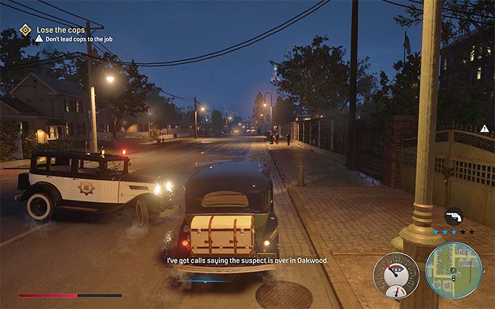 2-5 stars means serious problems, as law enforcement will seek to arrest or shoot Tommy - Mafia Definitive Edition: Police - how to avoid? - FAQ - Mafia Definitive Edition Guide, Walkthrough