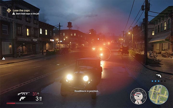 When you are running away from the police, there is a chance of having a direct confrontation with them - Mafia Definitive Edition: Police - how to avoid? - FAQ - Mafia Definitive Edition Guide, Walkthrough