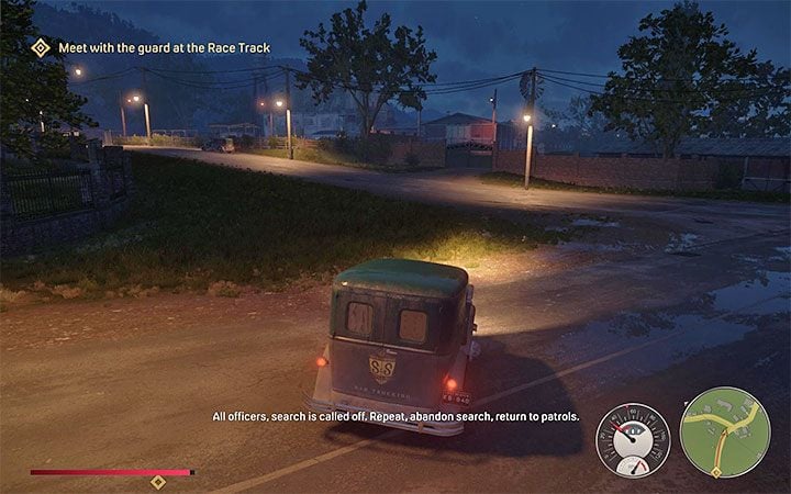 The disappearance of Tommy's pursuers from sight does not immediately end the chase - Mafia Definitive Edition: Police - how to avoid? - FAQ - Mafia Definitive Edition Guide, Walkthrough