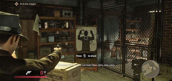 After the mission begins, enter the bar to meet Salieri and the rest of the crew - Mafia Definitive Edition: Ordinary Routine - walkthrough - Walkthrough - Mafia Definitive Edition Guide, Walkthrough