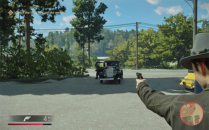 More gangsters arrive at this place in a vehicle shortly after the fighting begins - Mafia Definitive Edition: Ordinary Routine - walkthrough - Walkthrough - Mafia Definitive Edition Guide, Walkthrough