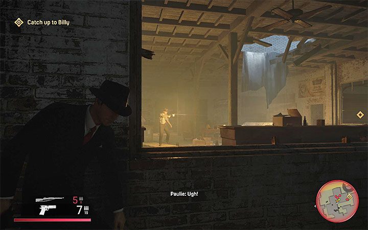 Go downstairs and enter the building - Mafia Definitive Edition: Better Get Used to It - walkthrough - Walkthrough - Mafia Definitive Edition Guide, Walkthrough