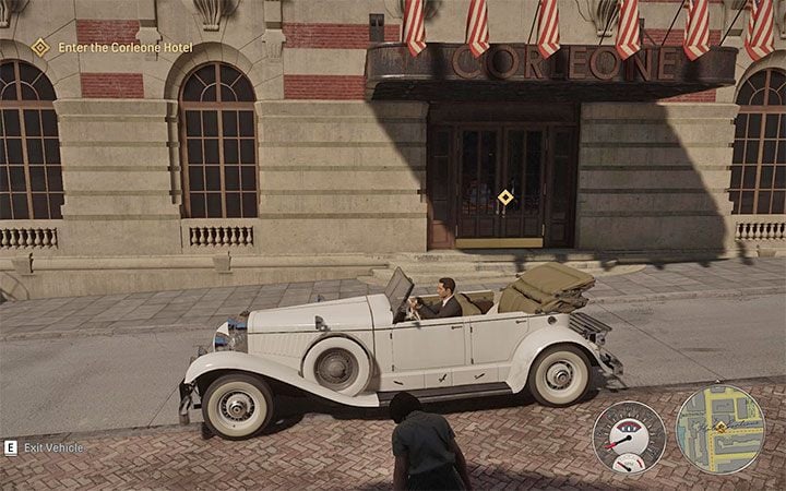 The Corleone Hotel is a short distance from St Michael's church - Mafia Definitive Edition: The Saint and the Sinner - walkthrough - Walkthrough - Mafia Definitive Edition Guide, Walkthrough